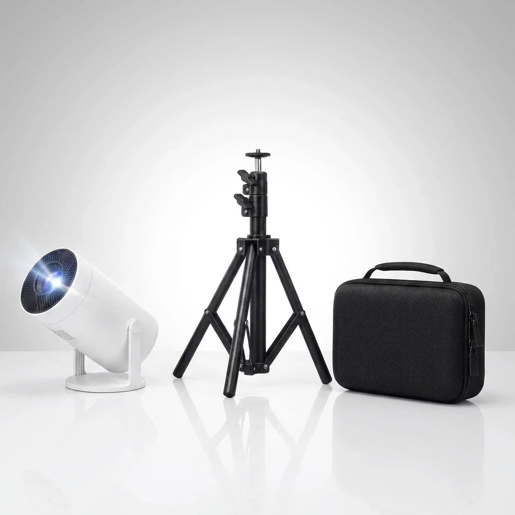 HauntGlow Pro + Carrying Case + Tripod Stand Bundle